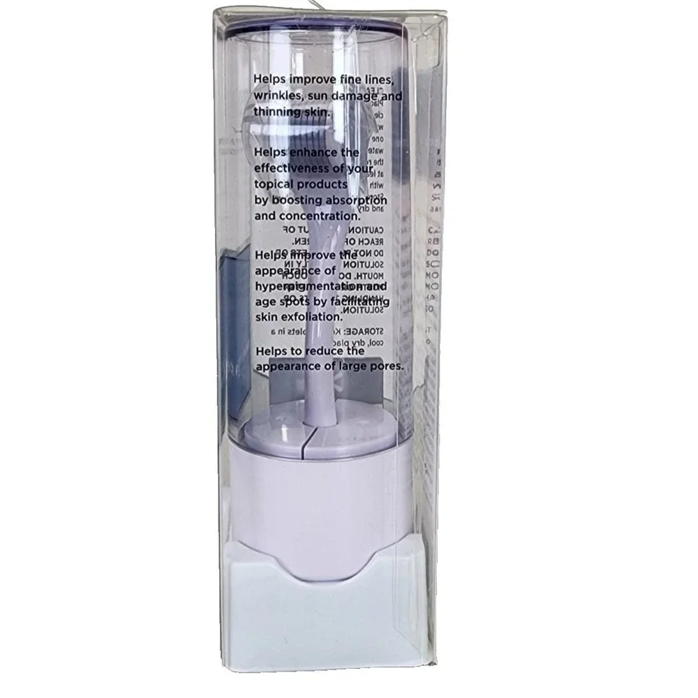 Equate Beauty White Facial Micro Roller‎ New In Box Skincare Anti Aging Tool